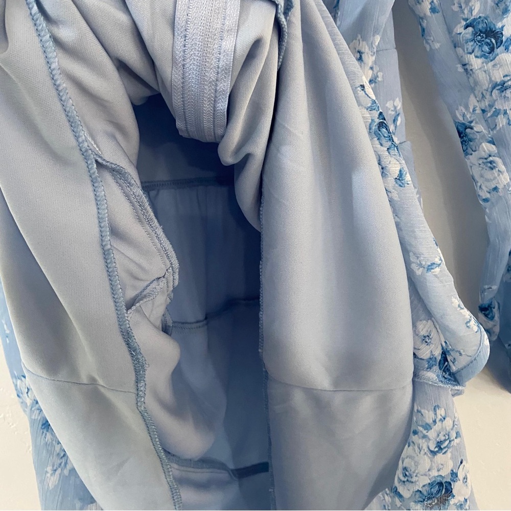 Altar’d State Blue Ruffle Dress - Picture 2 of 7